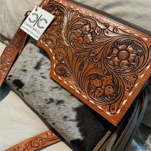 Georgia Conceal Carry Cowhide Bag by Countryside Co.